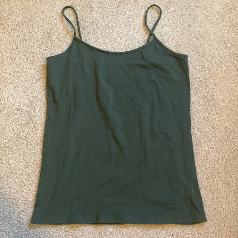 Olive green no boundaries size XL/XG (15-17) camisole tank top